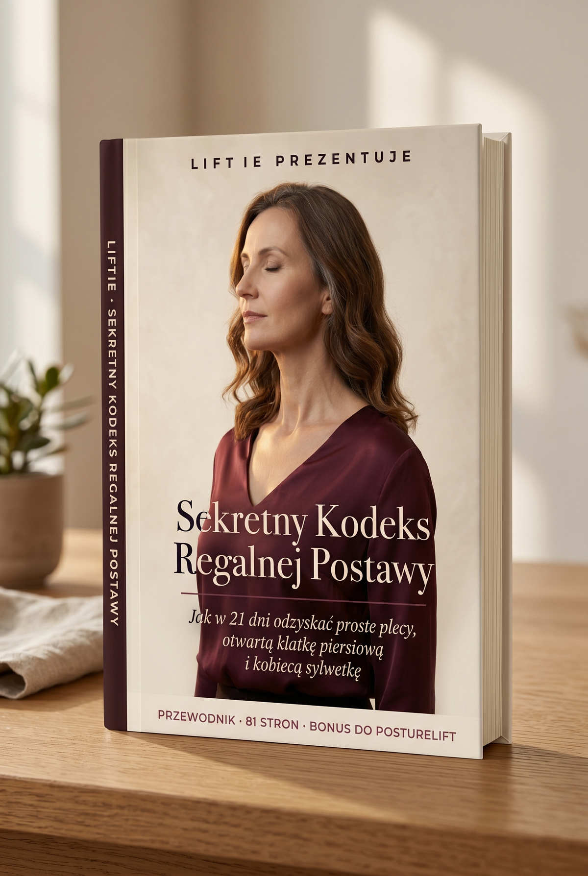 E-Book "Sekretny Kodeks Regalnej Postawy" - jak w 21 dni odzyskać proste plecy