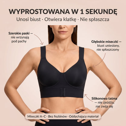 Stanik korygujący posturę